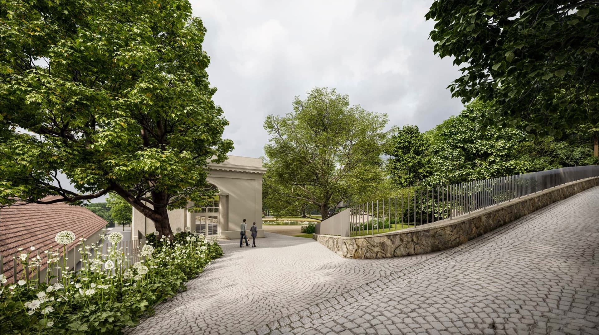 Vizualizace budoucí podoby parku